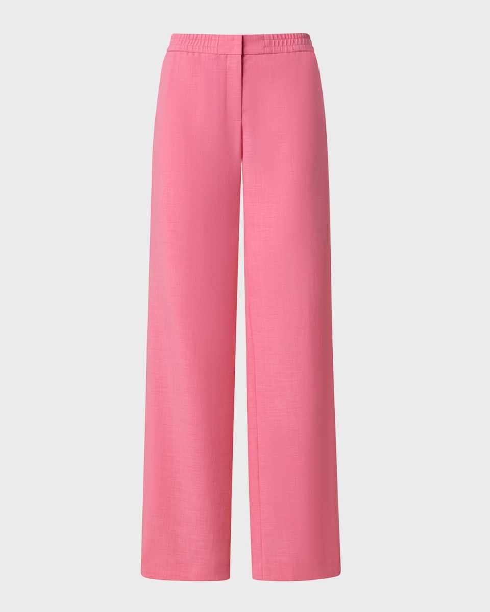 Marla Straight-Leg Crepe Pant